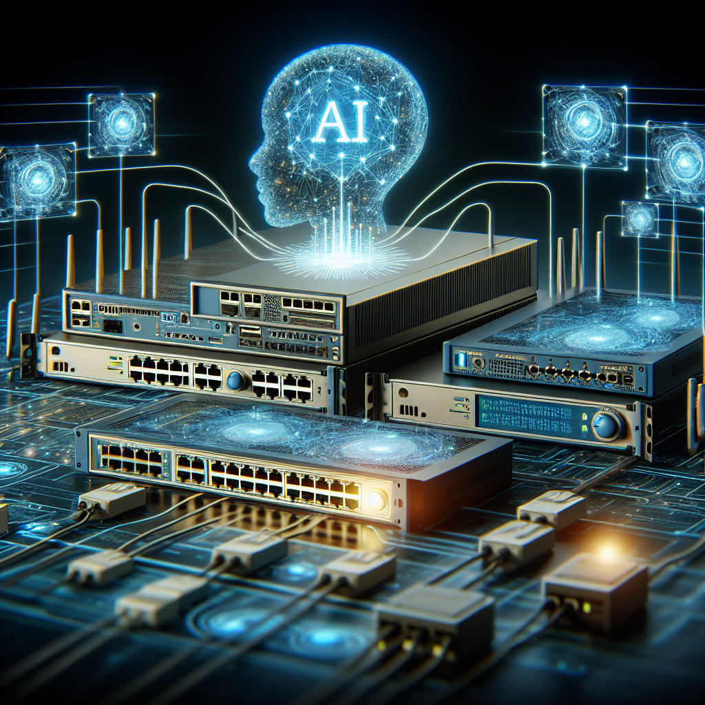 Impacto de la Inteligencia Artificial en Routers y Switches de Red.