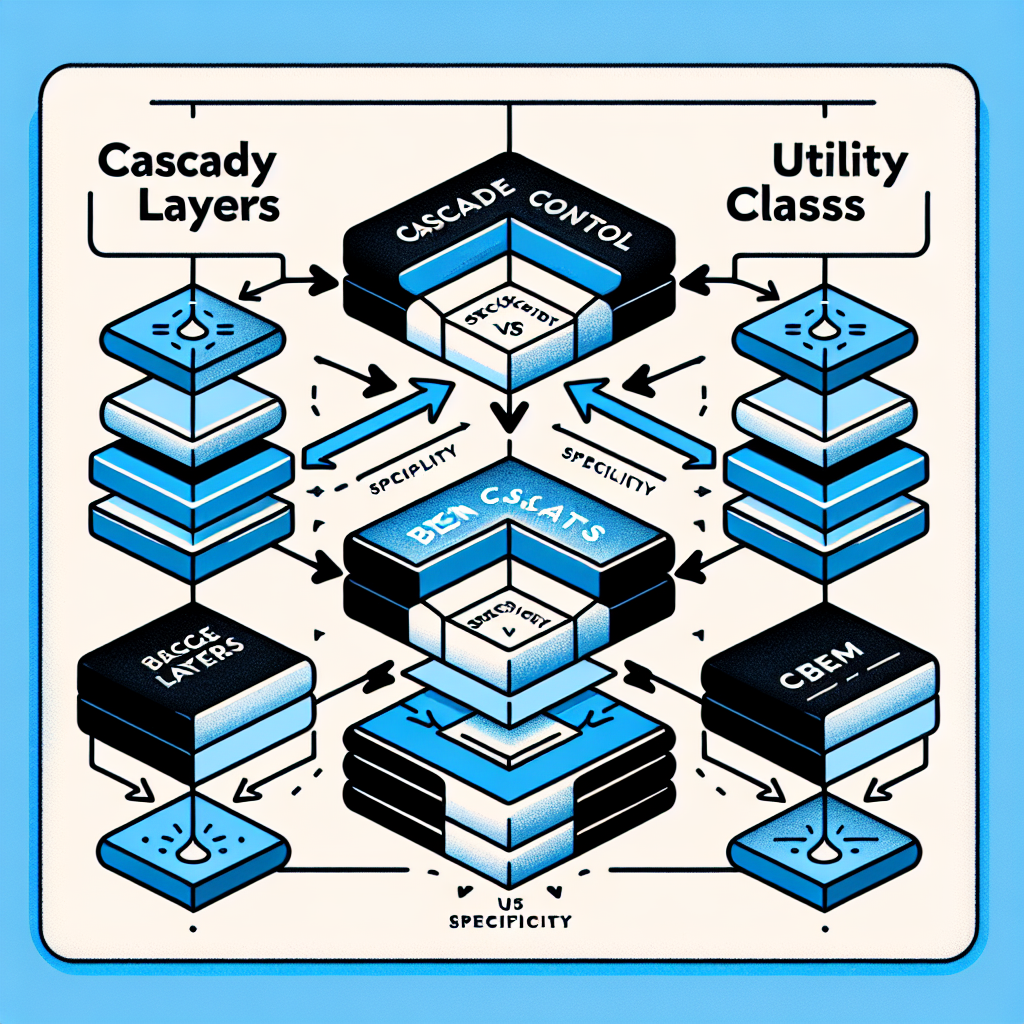 Control de Especificidad en CSS: Capas de Cascada Vs. BEM Vs. Clases de Utilidad