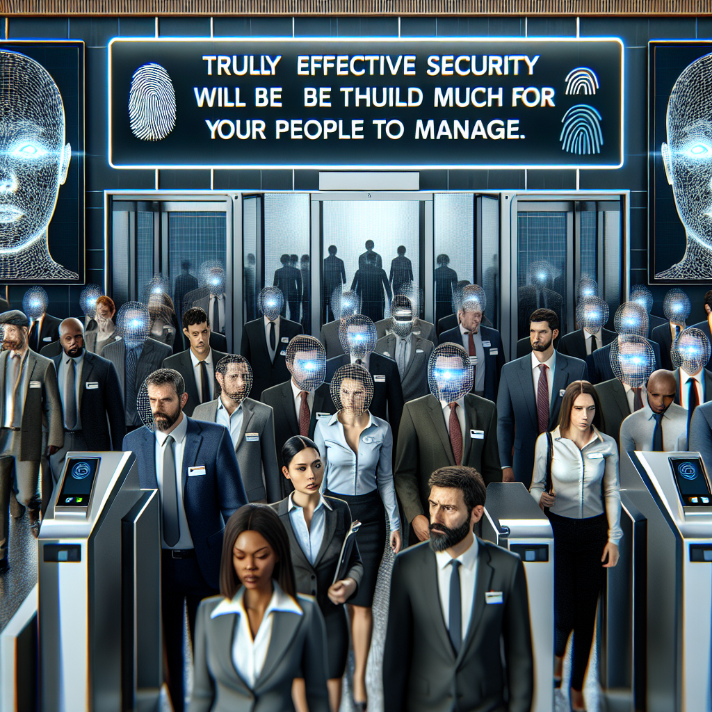 La seguridad efectiva será inmanejable para tu equipo