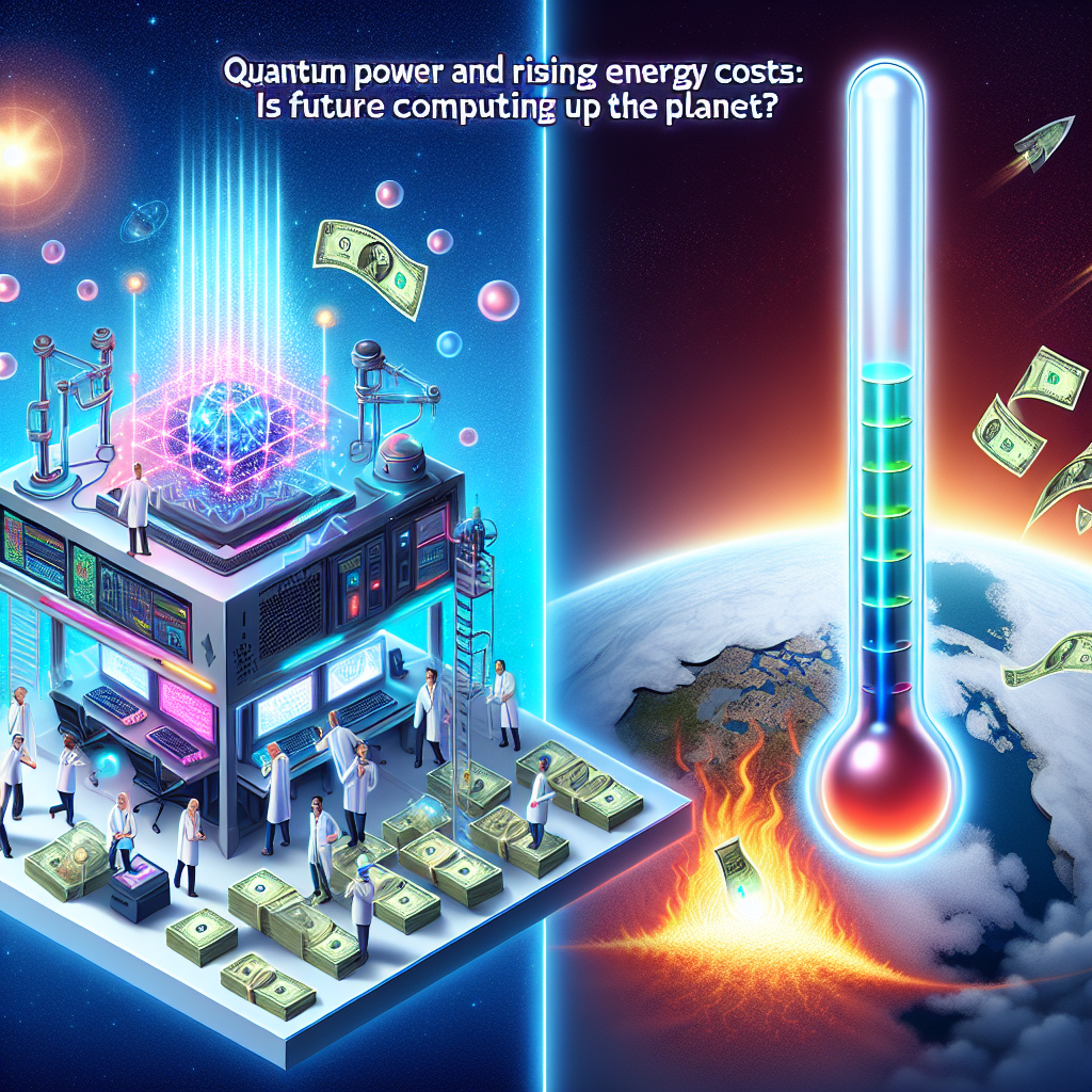 Potencia Cuántica y Costos Energéticos en Aumento: ¿Está la Computación del Futuro Calentando el Planeta?