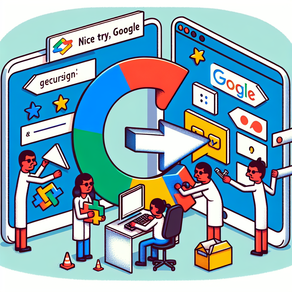 Buen intento, Google, pero no es recursión