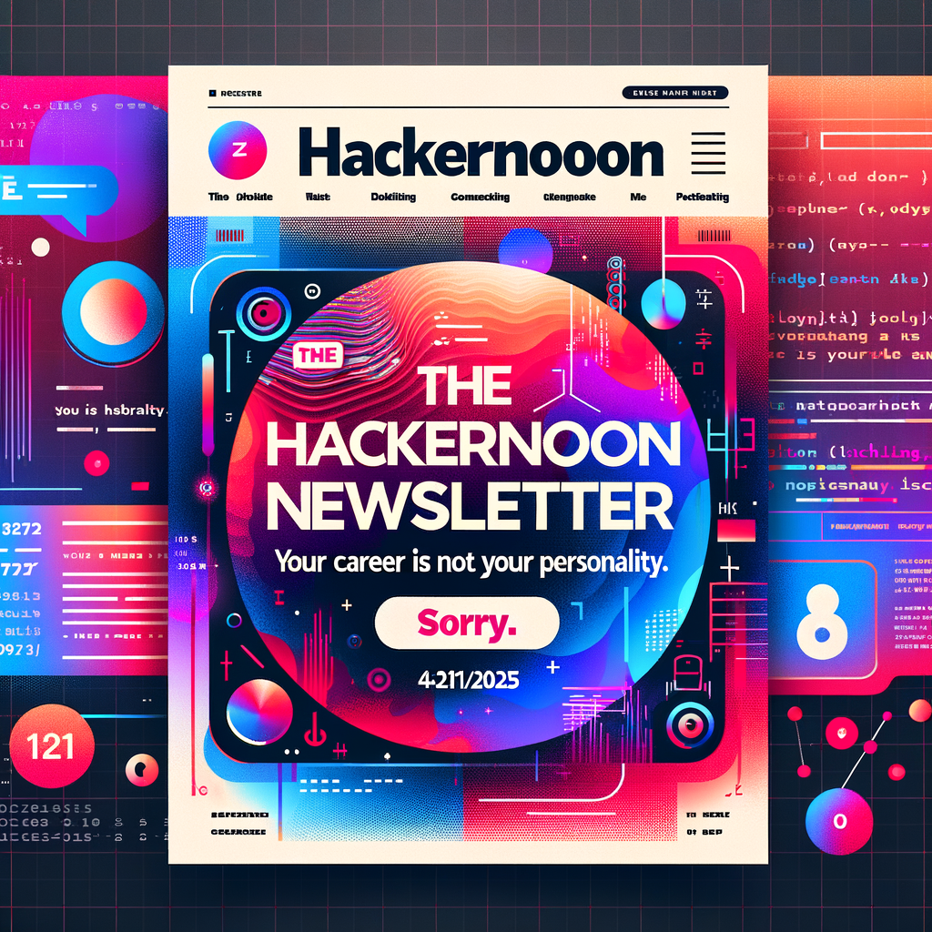  La Newsletter de HackerNoon: Tu Carrera no Define tu Personalidad. Lo siento.