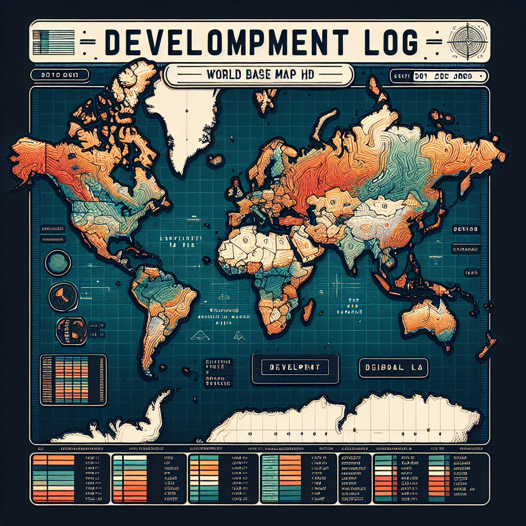 Bitácora de Desarrollo 20250921 Mapa Base Mundial HD