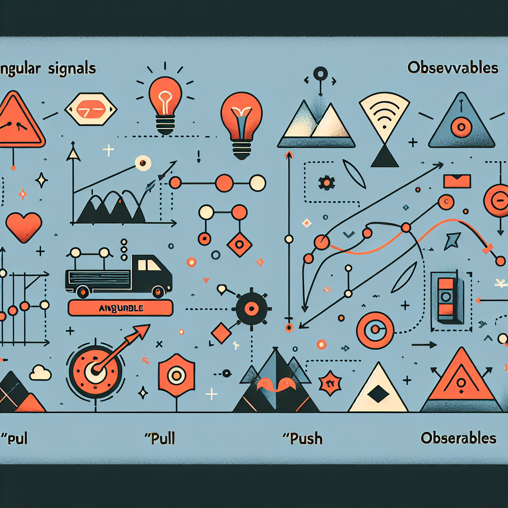 Señales de Angular no reemplazan a los observables: Pull vs Push