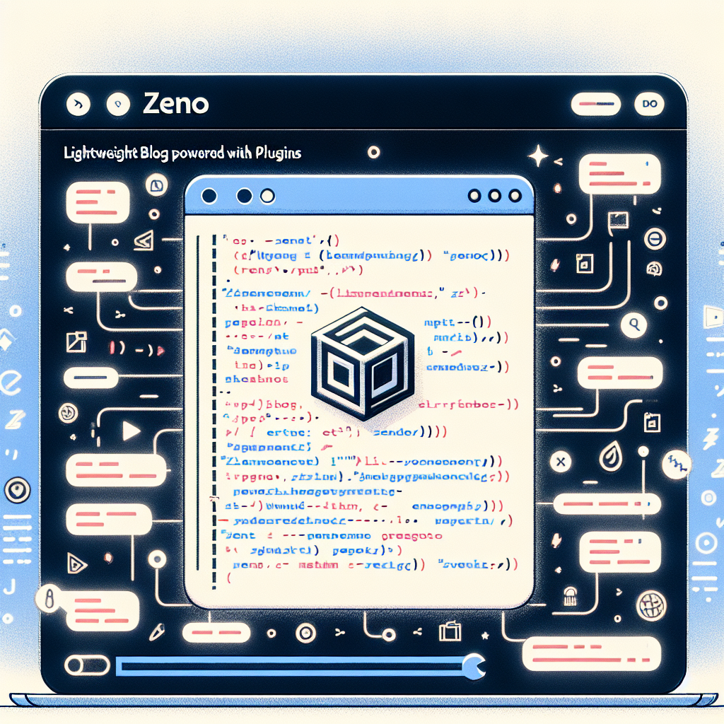 Zeno: blog ligero en Markdown impulsado por plugins