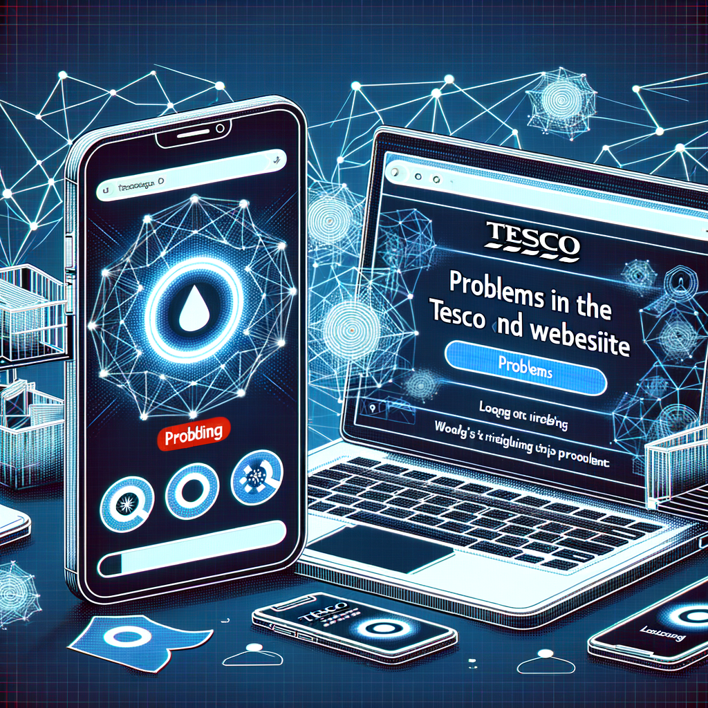 Problemas en la app y sitio web de Tesco.