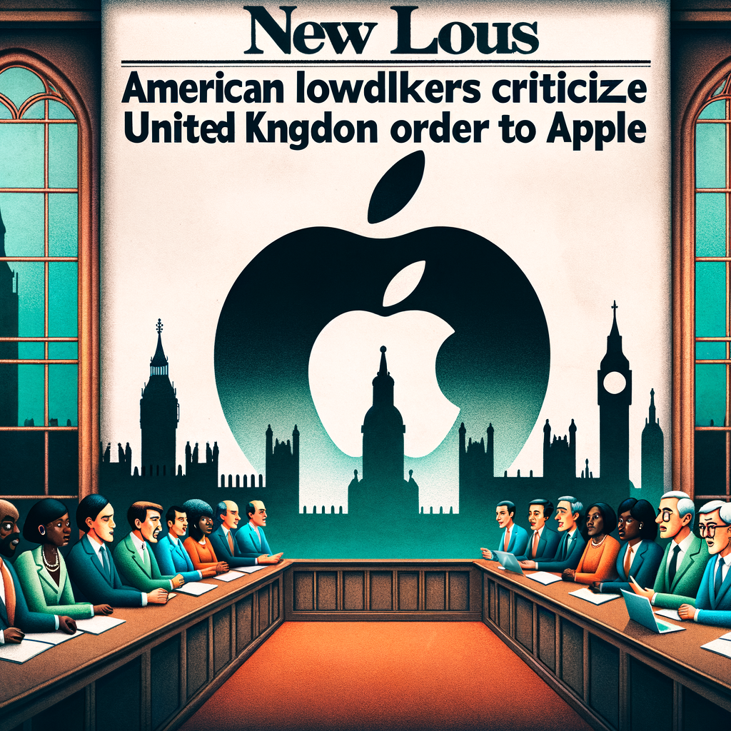 Críticas de legisladores estadounidenses a la orden de puerta trasera del Reino Unido a Apple