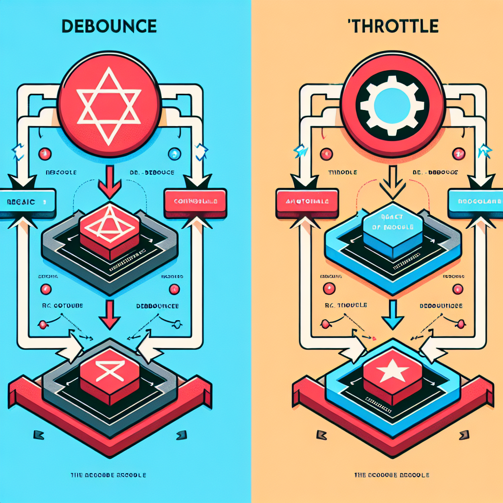 Debounce y Throttle en React y Angular: Ejemplos