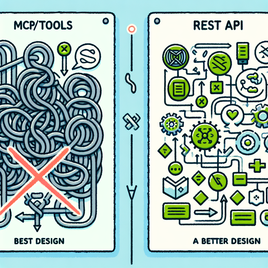 MCP/Tools no son REST API: un mejor diseño