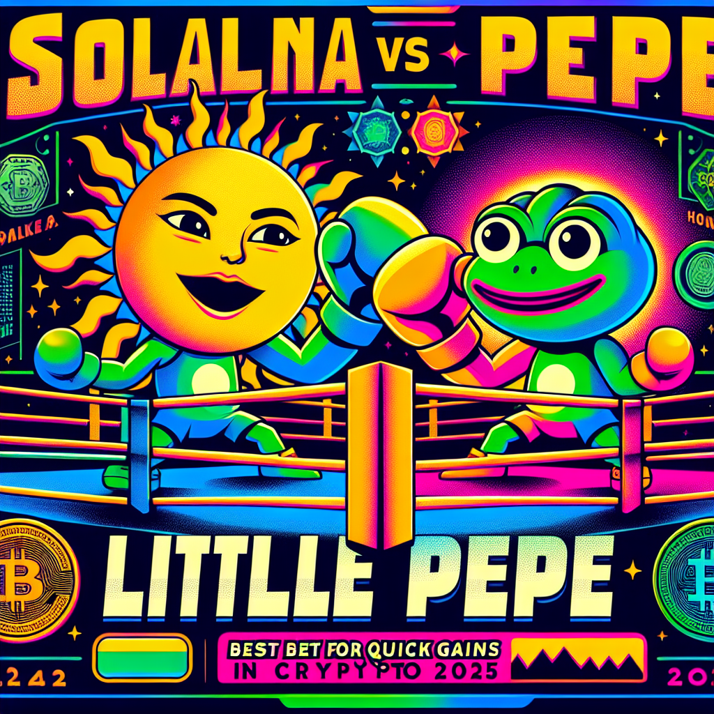 Solana vs Little Pepe: Mejor Apuesta para Ganancias Rápidas en Cripto 2025
