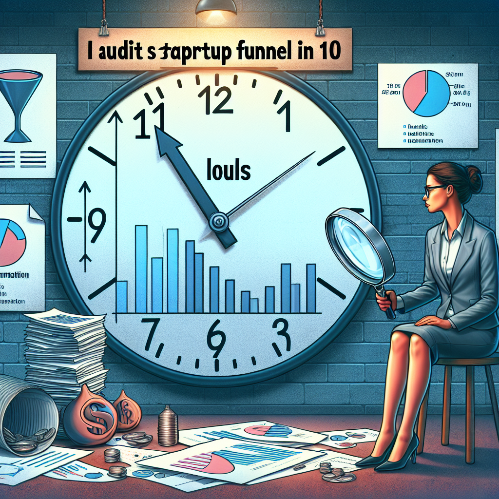 Cómo Audito Embudos de Startups en 1 Hora para Encontrar sus Pérdidas