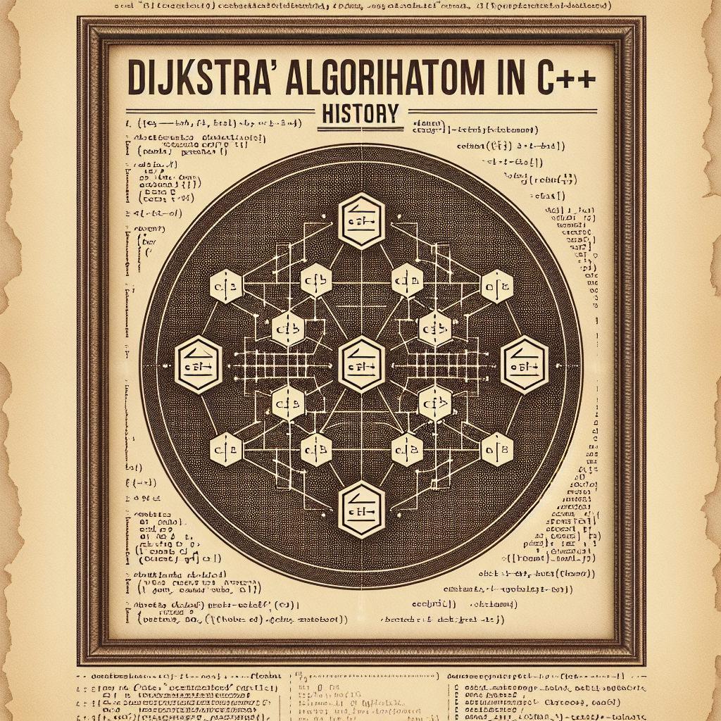Algoritmo de Dijkstra en C++: Historia