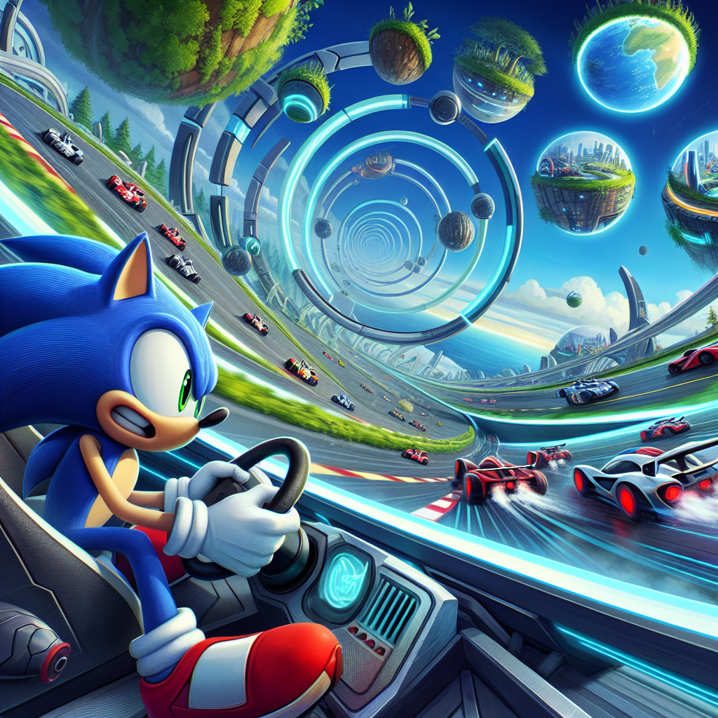 Sonic Racing: Cruce de Mundos - Tráiler Animado Oficial