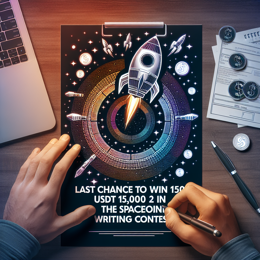 Última oportunidad para ganar 15,000 USDT en la Ronda 2 del Concurso de Escritura de Spacecoin