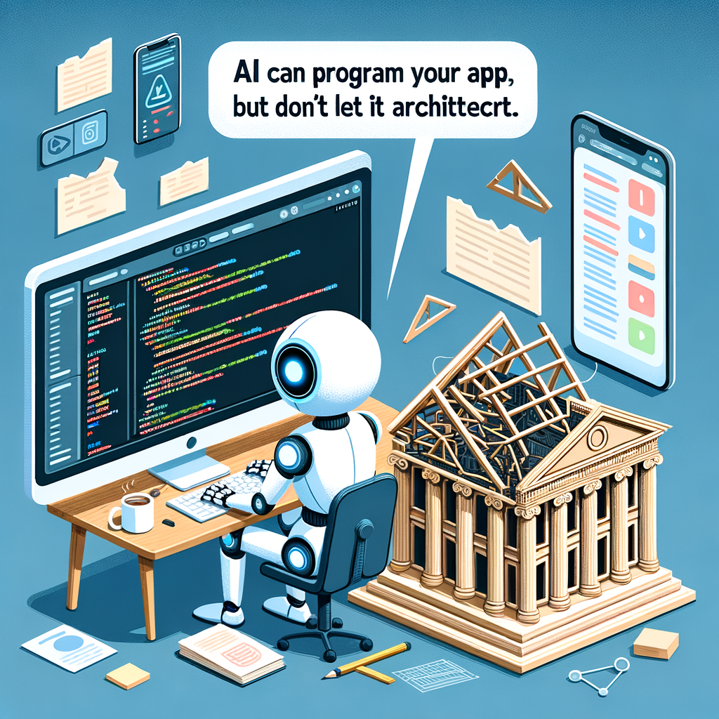 IA Puede Programar tu App, Pero No Dejes que la Arquitecte