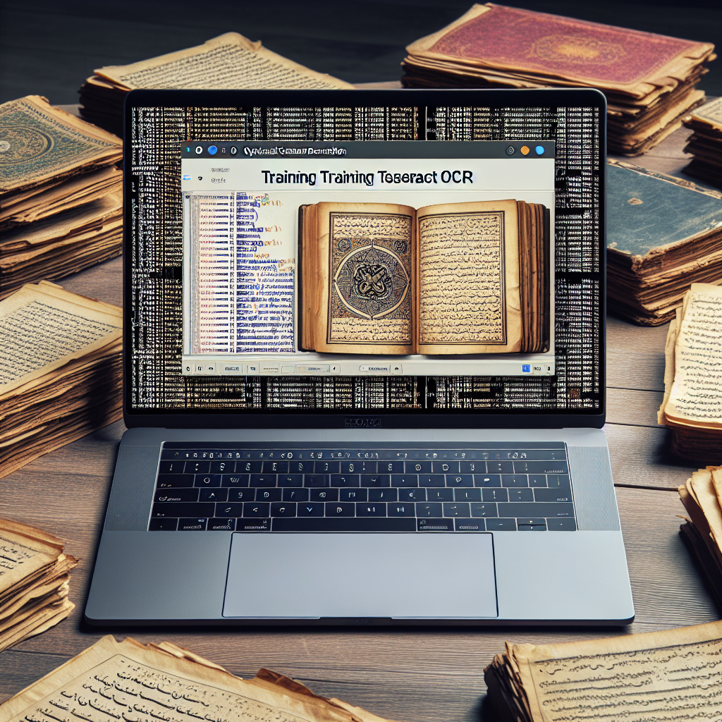Entrenando Tesseract OCR en Documentos Históricos kurdos