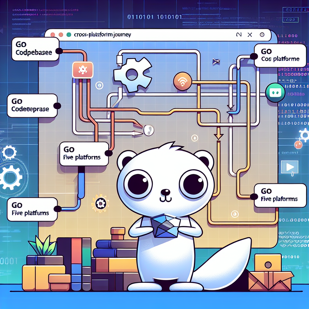 Una base de código Go, cinco plataformas: mi viaje multiplataforma