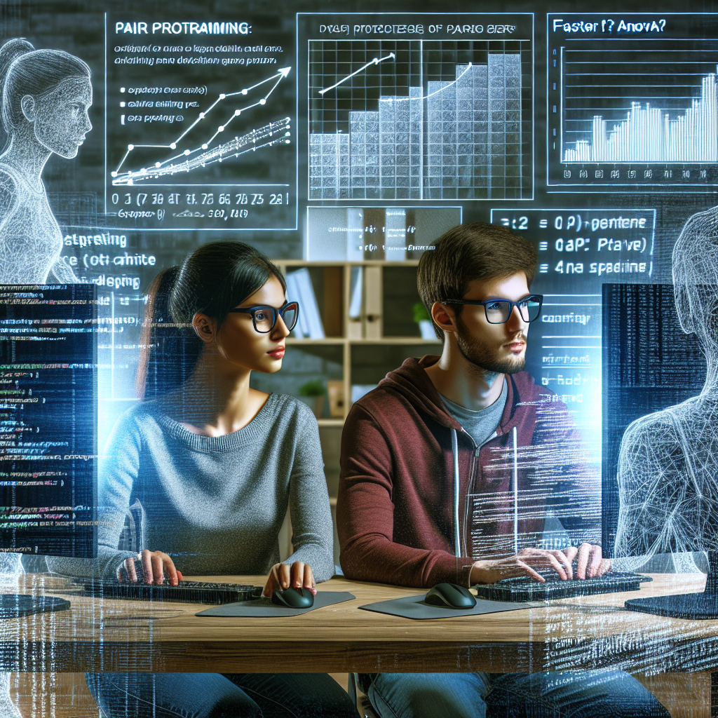 Programación en pareja: ¿Más rápida? ANOVA