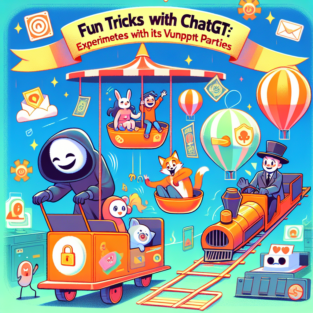 Trucos divertidos con ChatGPT: Experimentando con su vulnerabilidad y fiestas de promt