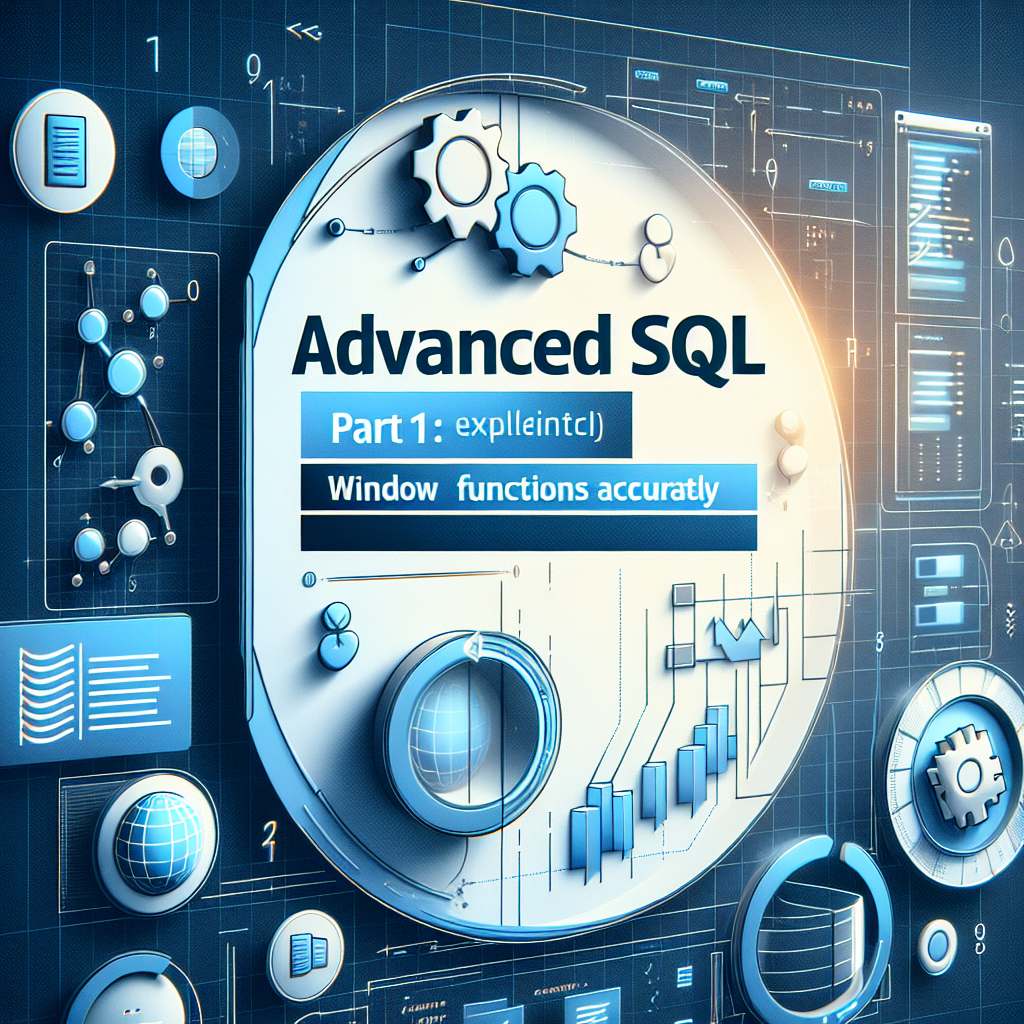 SQL Avanzado Parte 1: Funciones de Ventana Explicadas con Precisión