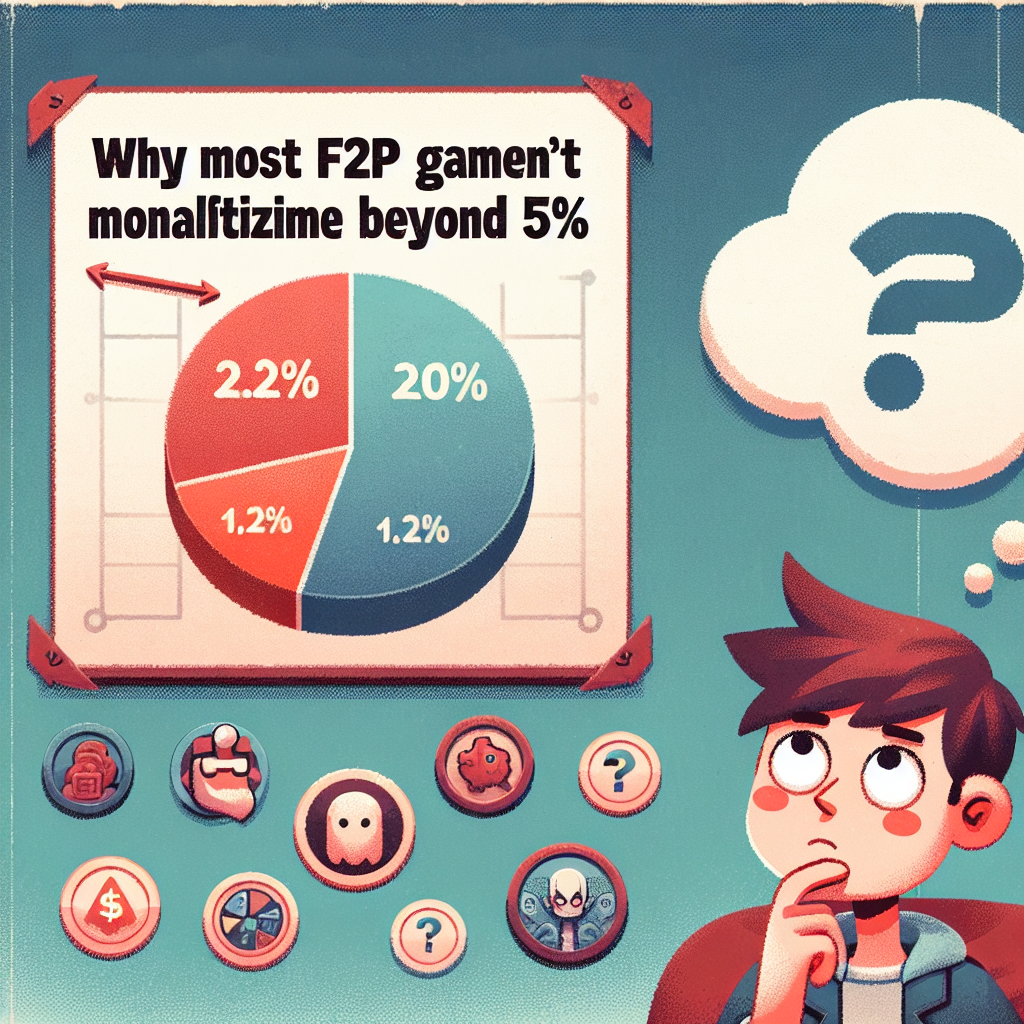Por qué la mayoría de los juegos F2P no monetizan más allá del 5%