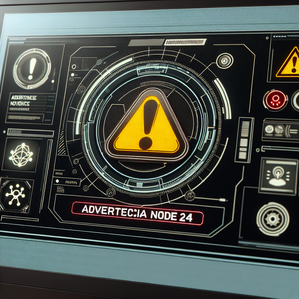 Advertencia node24