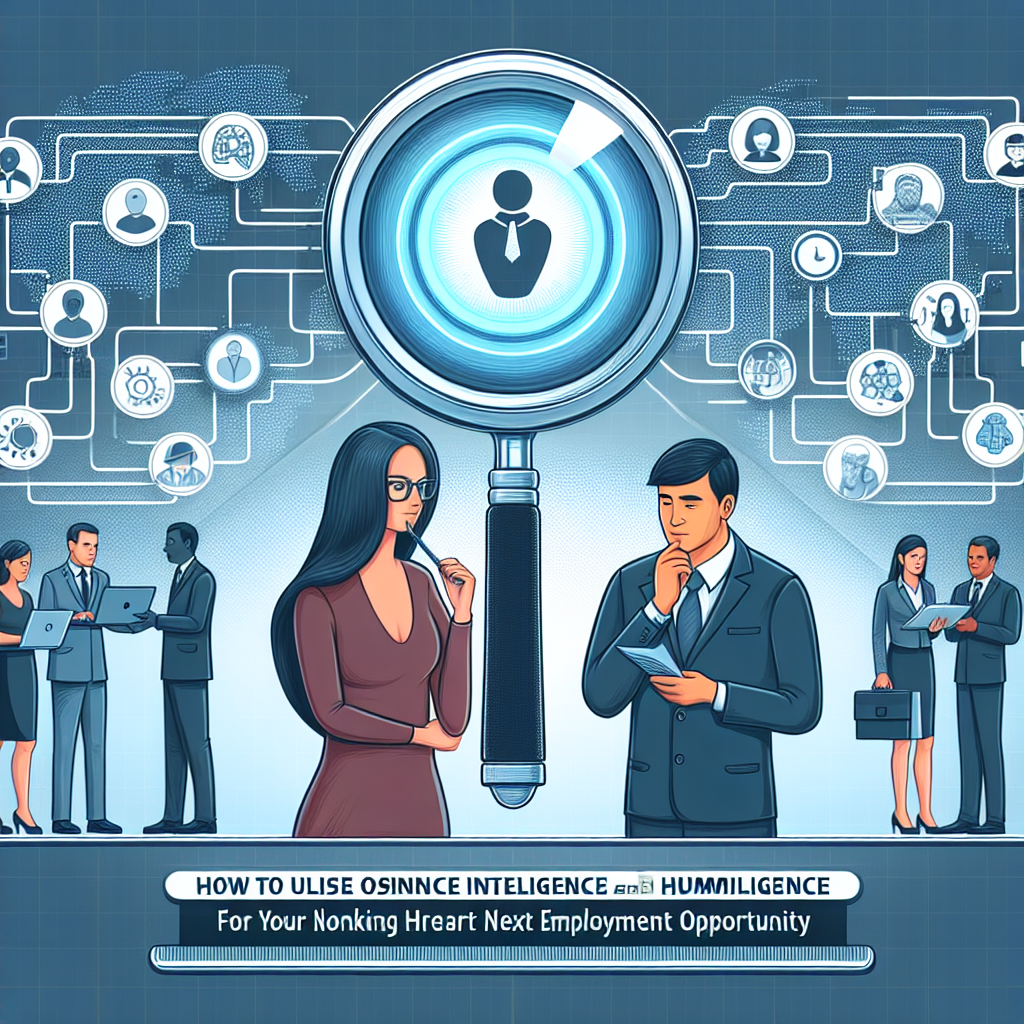  Cómo usar OSINT y HUMINT para conseguir tu próximo trabajo