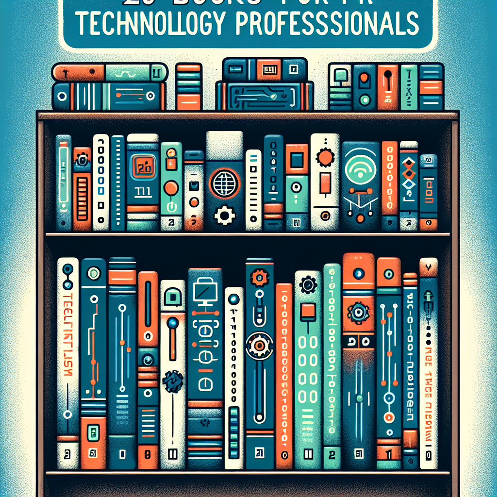20 Libros para Profesionales de Tecnología