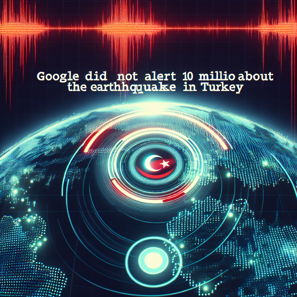 Google no advirtió a 10 millones sobre el terremoto en Turquía