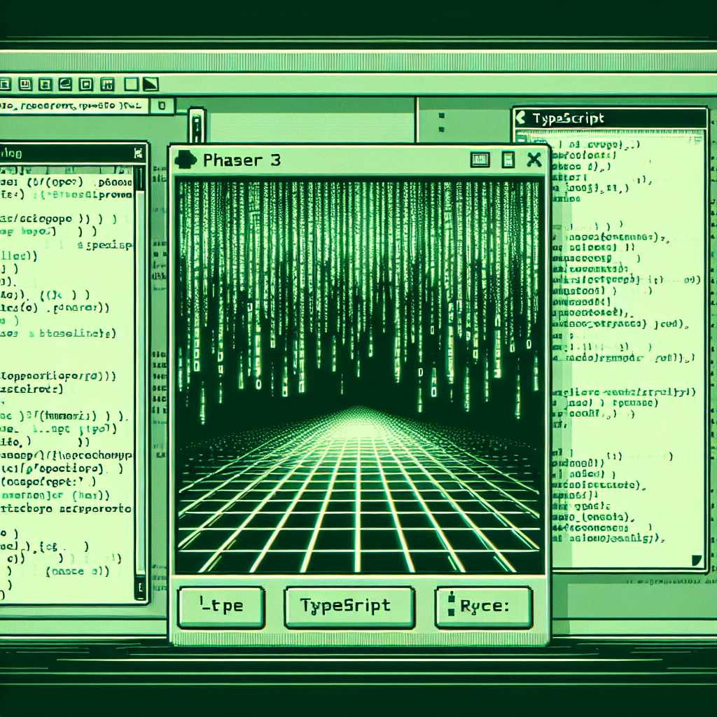 Matrix Typer: tipeo con Phaser 3 y TypeScript