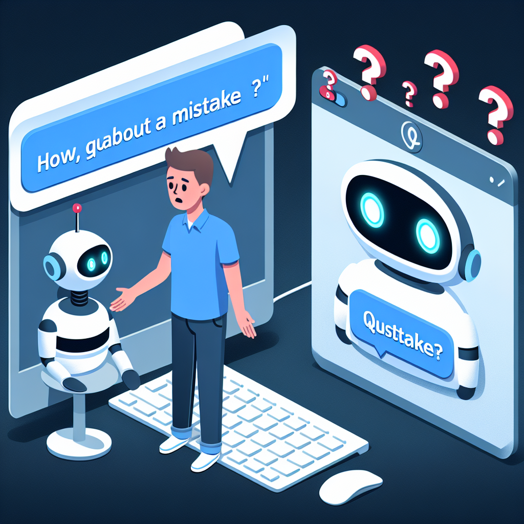Preguntar a los chatbots sobre sus errores es un error