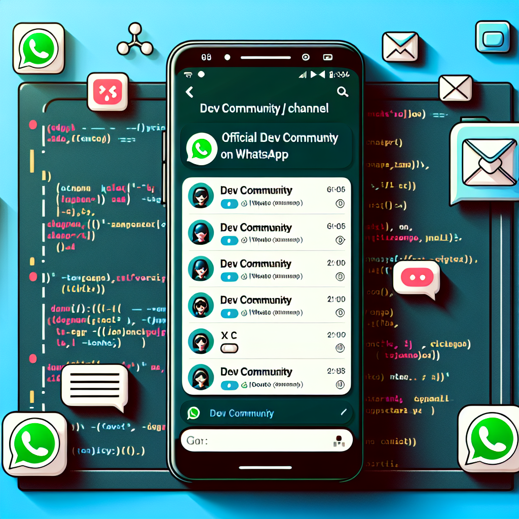 Canal oficial de DEV Community en WhatsApp
