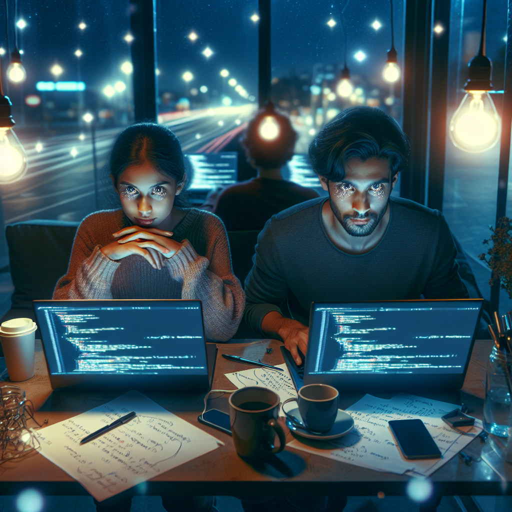 Noche de código sobre una cita