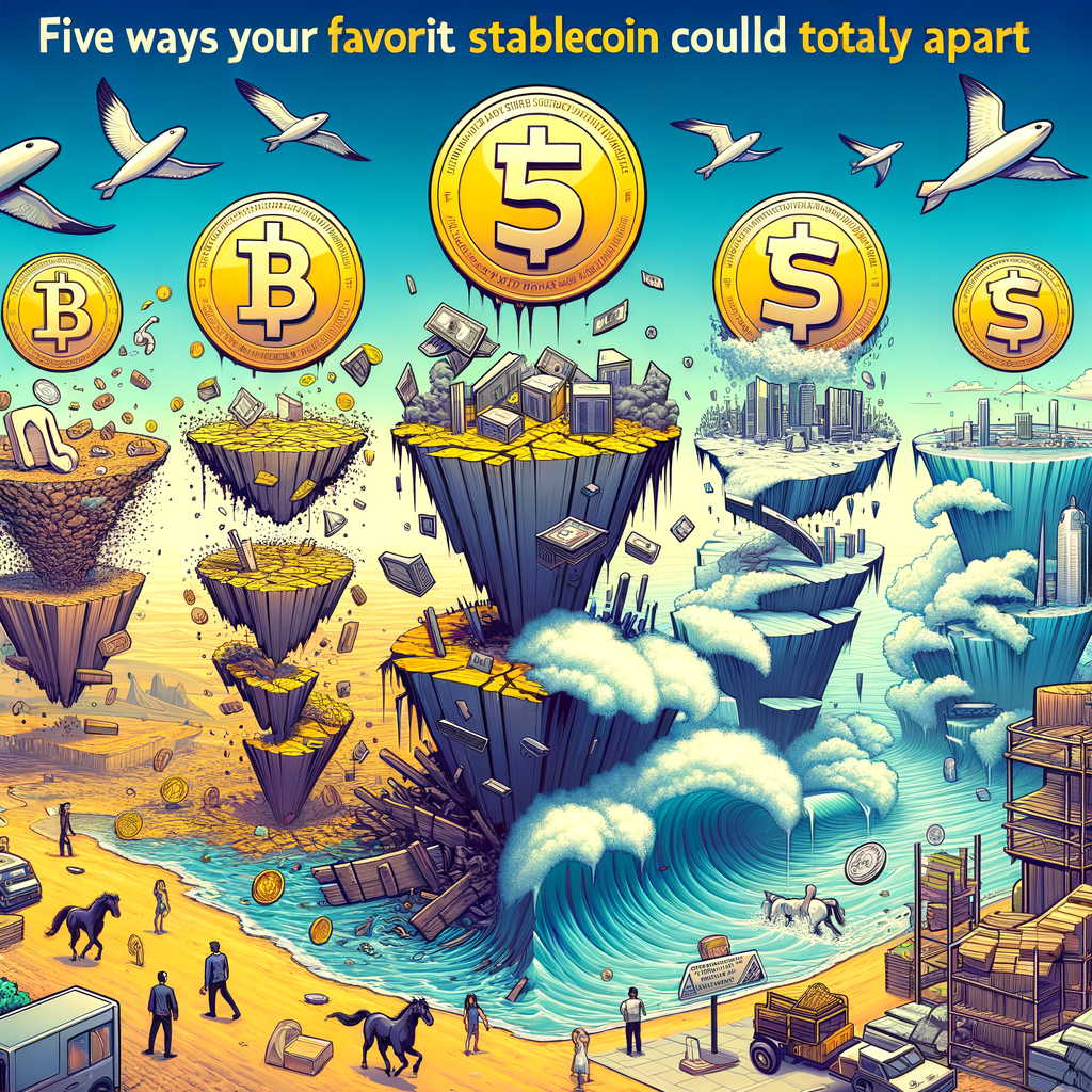 Cinco formas en que tu stablecoin favorita podría colapsar completamente