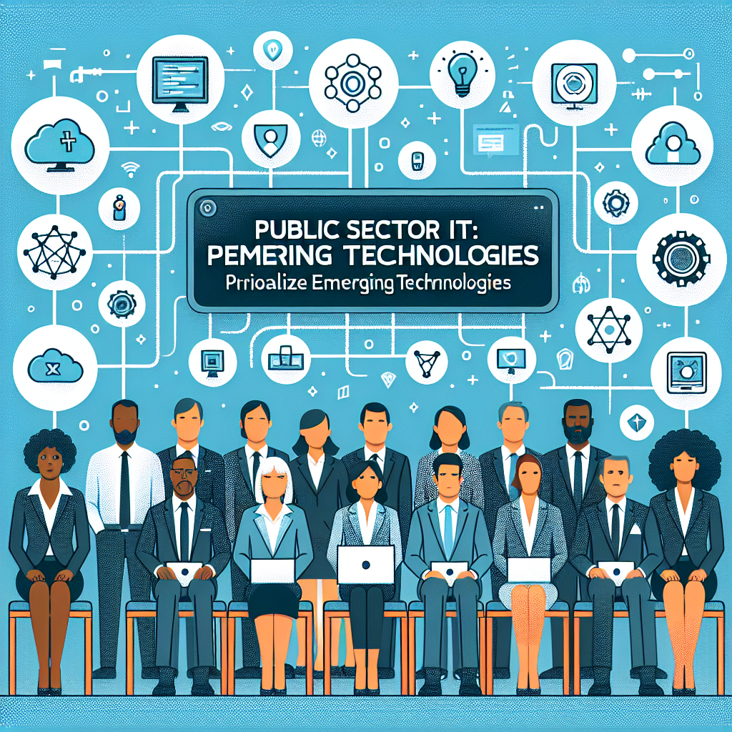 Líderes de TI del Sector Público: Prioricen Tecnologías Emergentes