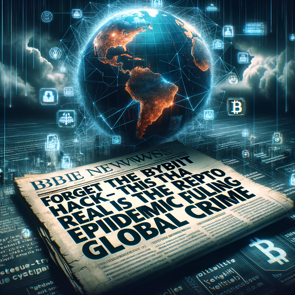 Olvida el hackeo de Bybit: la verdadera epidemia criptográfica alimentando el crimen global.