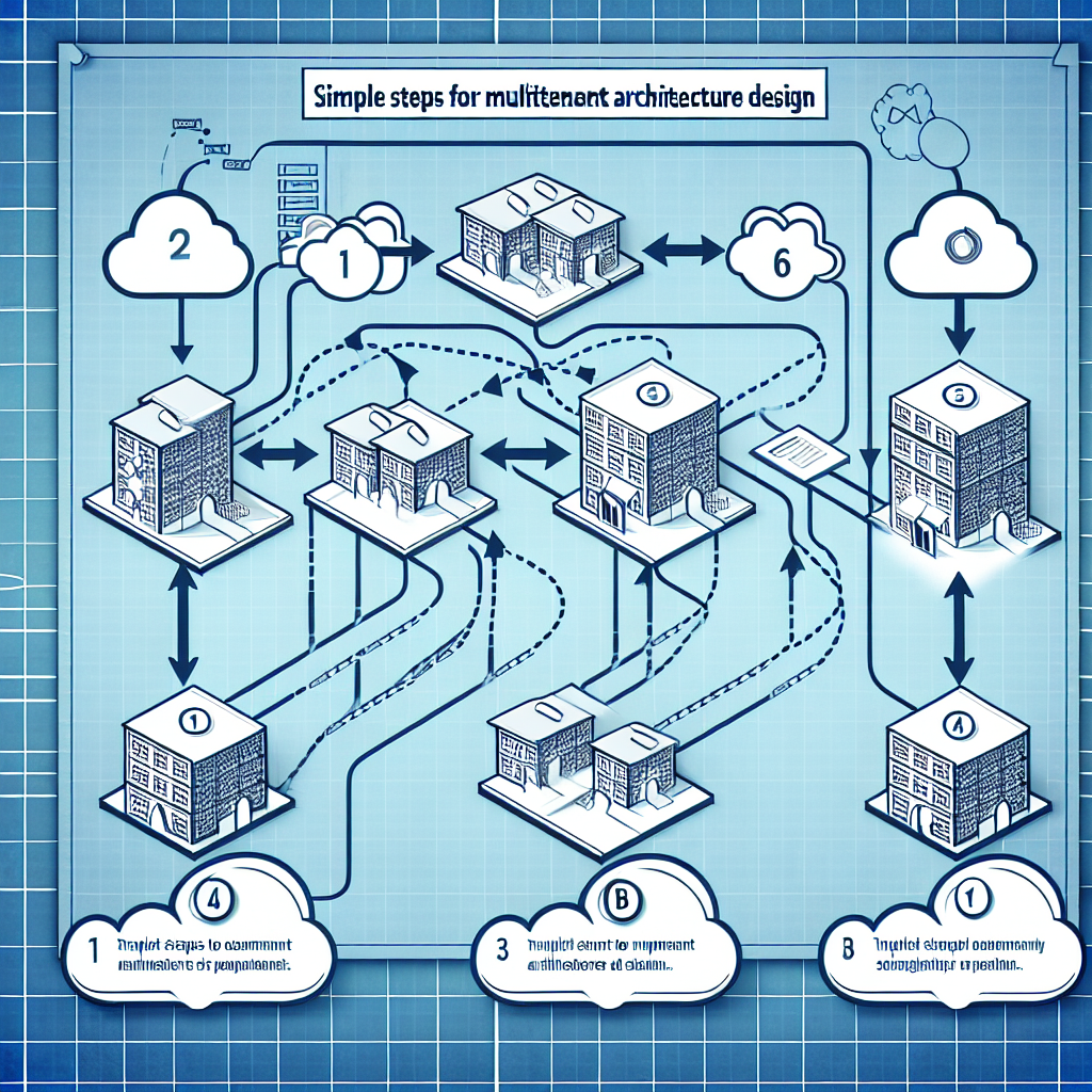 Pasos simples para el diseño de arquitectura multitenant