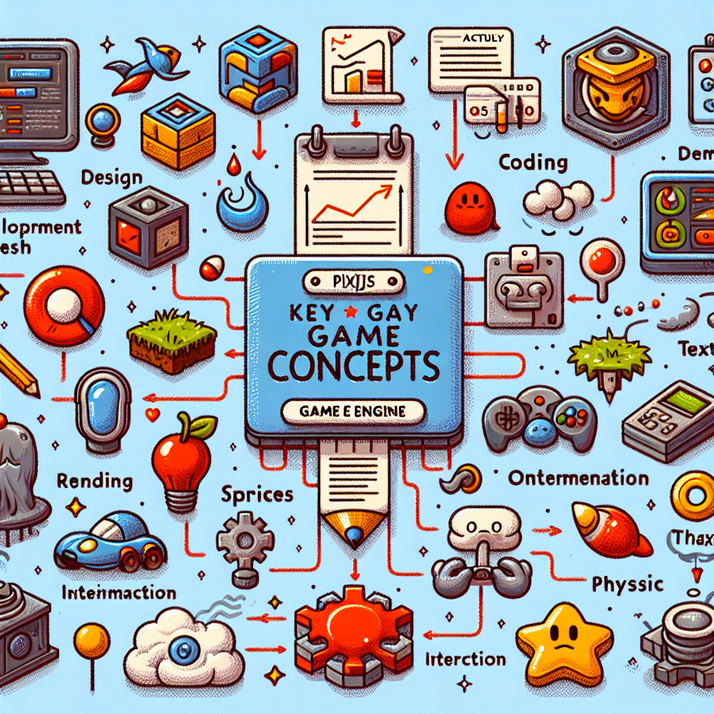 PixiJS: Conceptos Clave del Juego