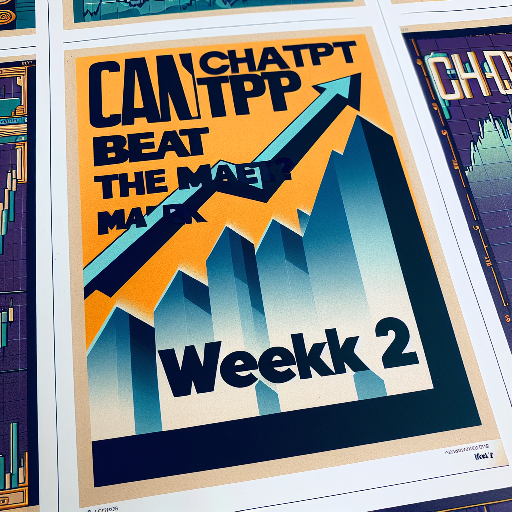 ¿ChatGPT puede superar al mercado? Semana 2