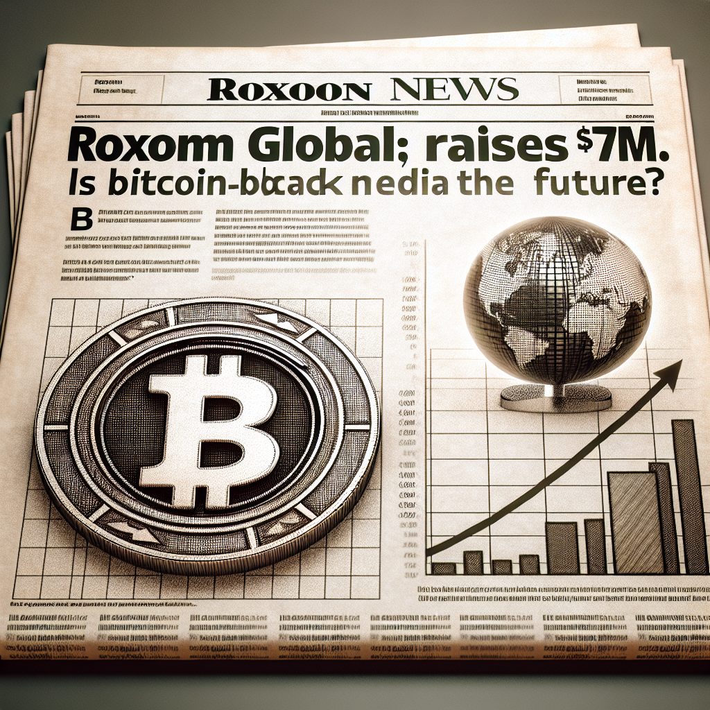 Roxom Global recauda $17.9M: ¿Es el futuro de los medios respaldados por Bitcoin?