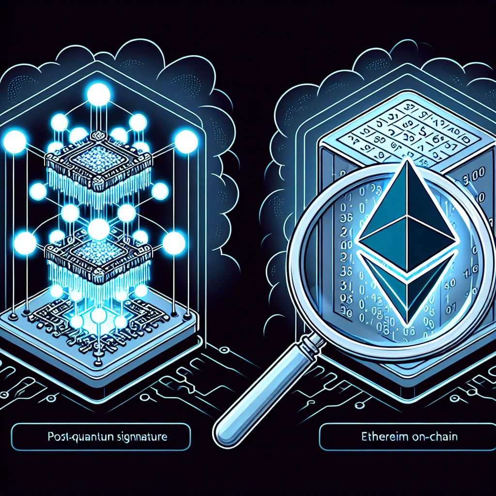 Comparación de Verificación de Firmas Post-Cuánticas On-Chain para Ethereum