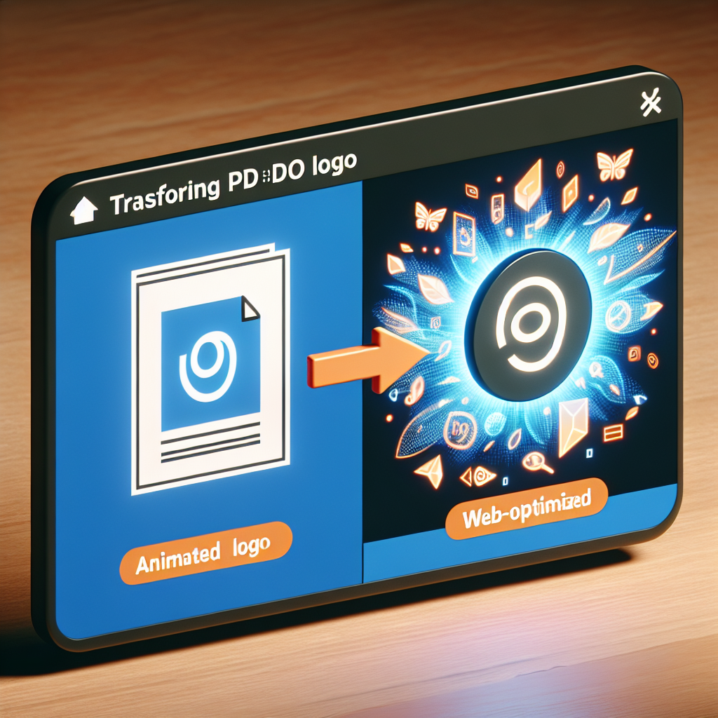 Convierte tu logo PDF en contenido web animado con LogoMotion