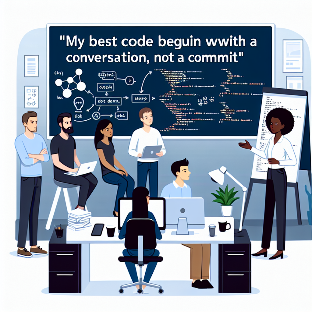 Mi Mejor Código Empezó con una Conversación, No con un Commit