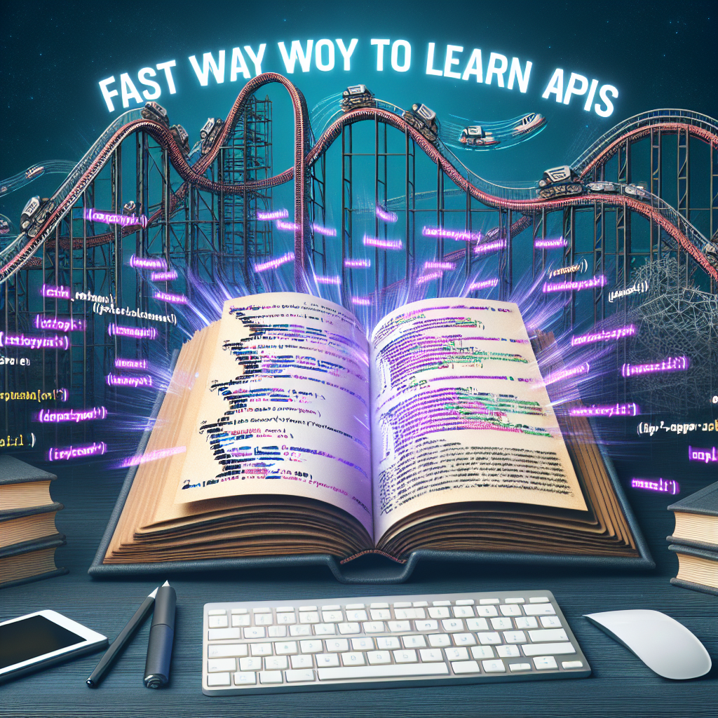 Camino rápido para aprender APIs