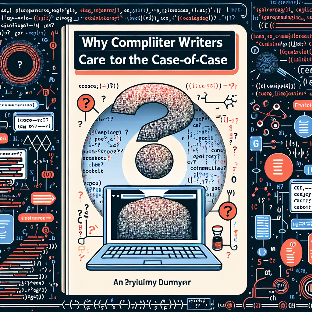 Por qué a los escritores de compiladores les importa el Case-of-Case.