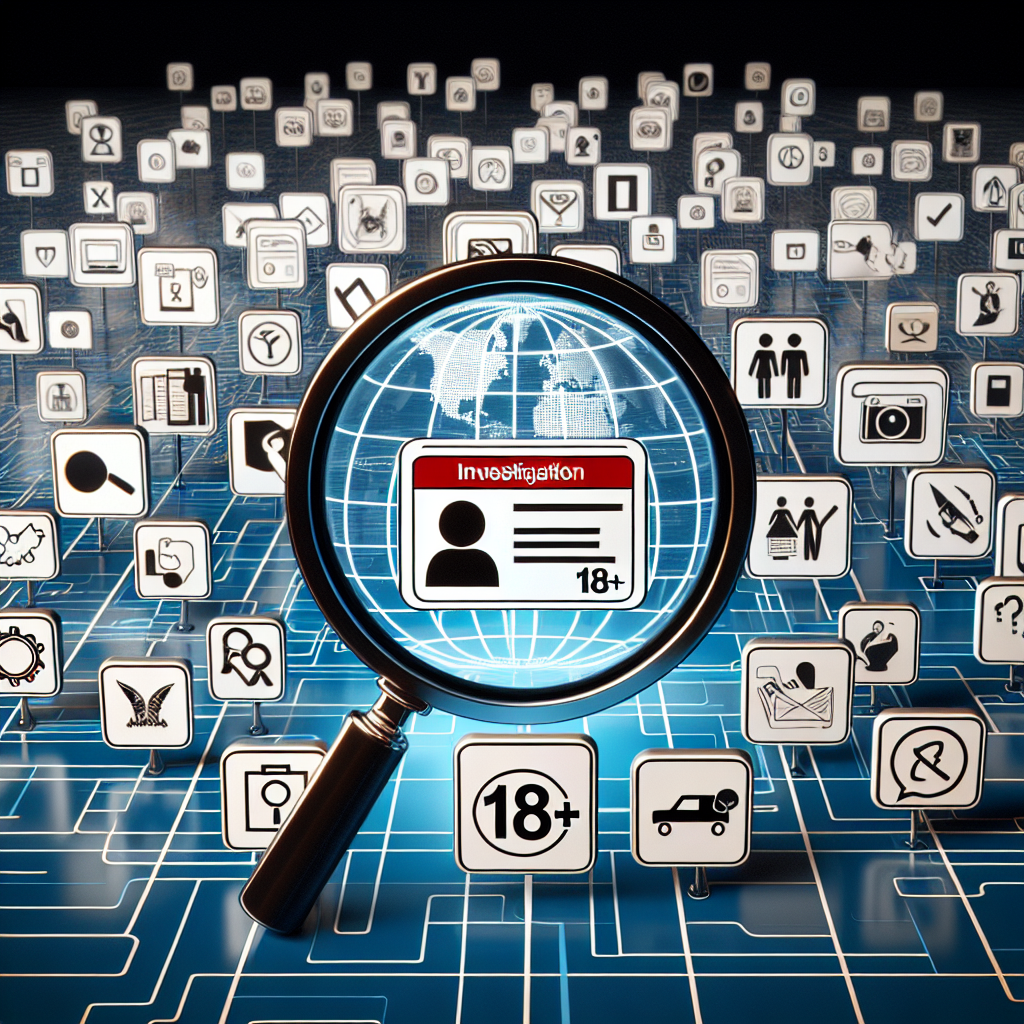 Investigación de Ofcom sobre 34 sitios web de contenido para adultos por verificación de edad.