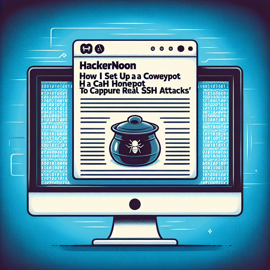 La Newsletter de HackerNoon: Cómo Configuré un Honeypot Cowrie para Capturar Ataques reales SSH