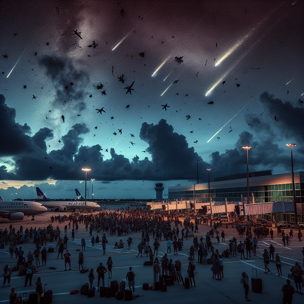 Vuelos detenidos en Florida por desechos de SpaceX