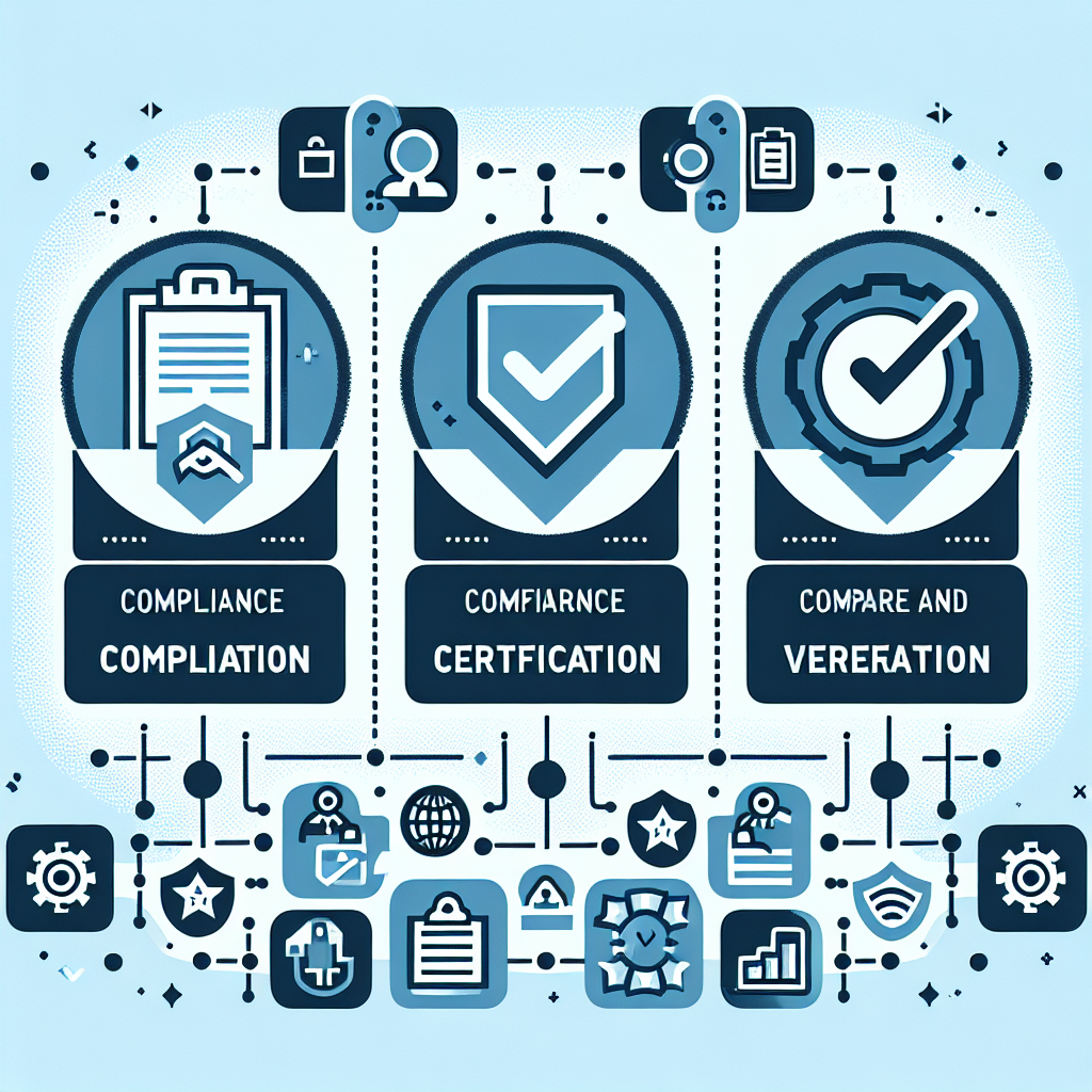 Cumplimiento, Certificación y Verificación: Comparar y Contrastar