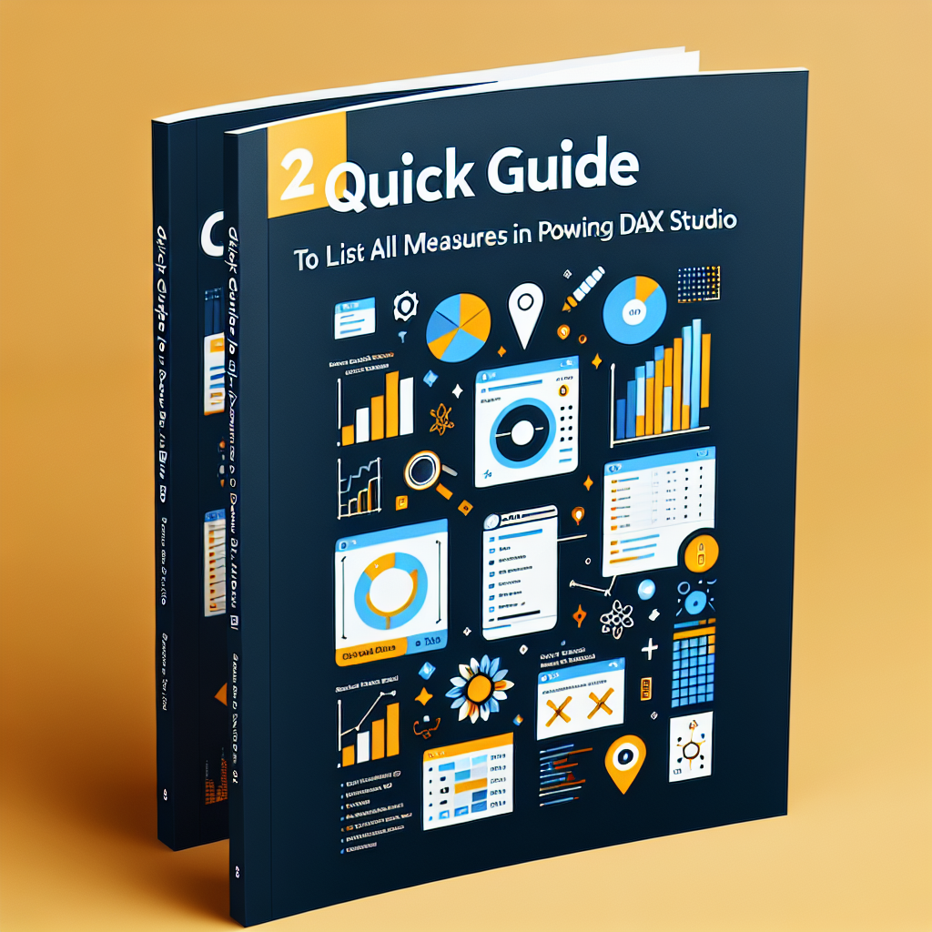 Guía rápida para listar todas las medidas en Power BI con DAX Studio